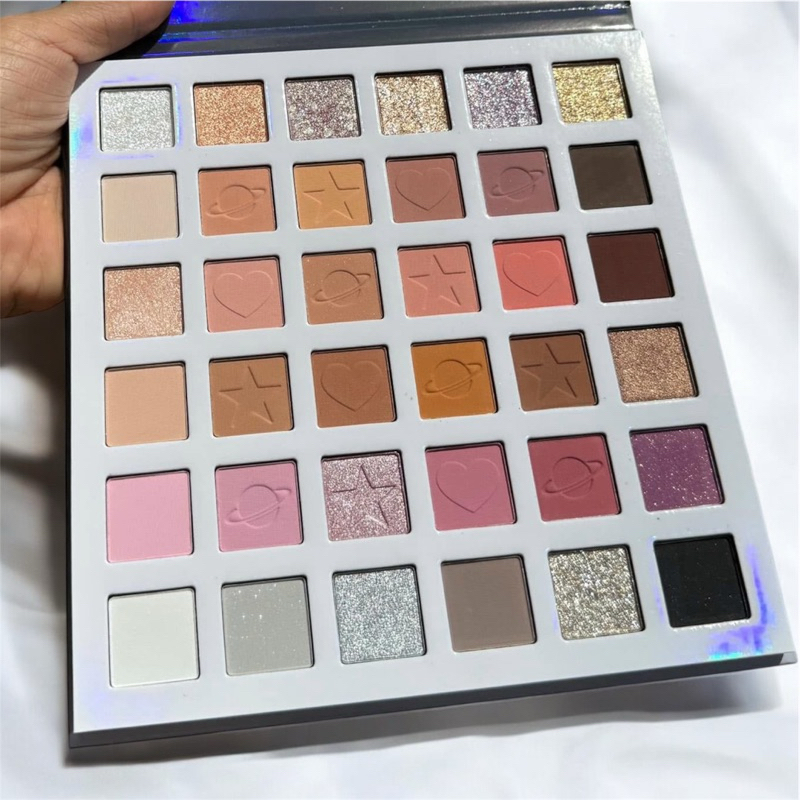 [CHÍNH HÃNG] Bảng Mắt MONA 36 Ô – Nội Địa Trung – Lì Nhũ Đủ Tone – Makeup Tự Nhiên