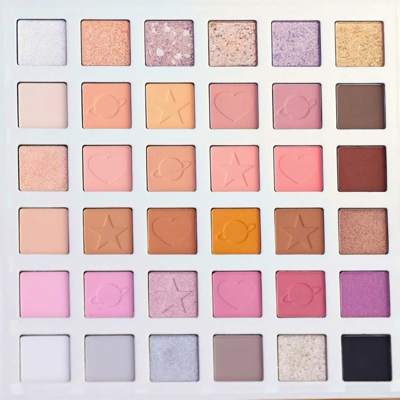 [CHÍNH HÃNG] Bảng Mắt MONA 36 Ô – Nội Địa Trung – Lì Nhũ Đủ Tone – Makeup Tự Nhiên
