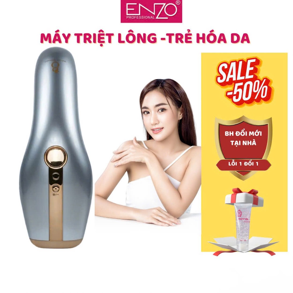 Ảnh Máy triệt lông IPL Bécot Beauté, công nghệ IPL đạt tiêu chuẩn châu âu, giúp loại bỏ lông vĩnh viễn, ENZO 1