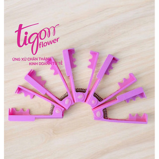 5 KÌM TUỐT GAI HOA HỒNG (Nhựa) - Màu ngẫu nhiên