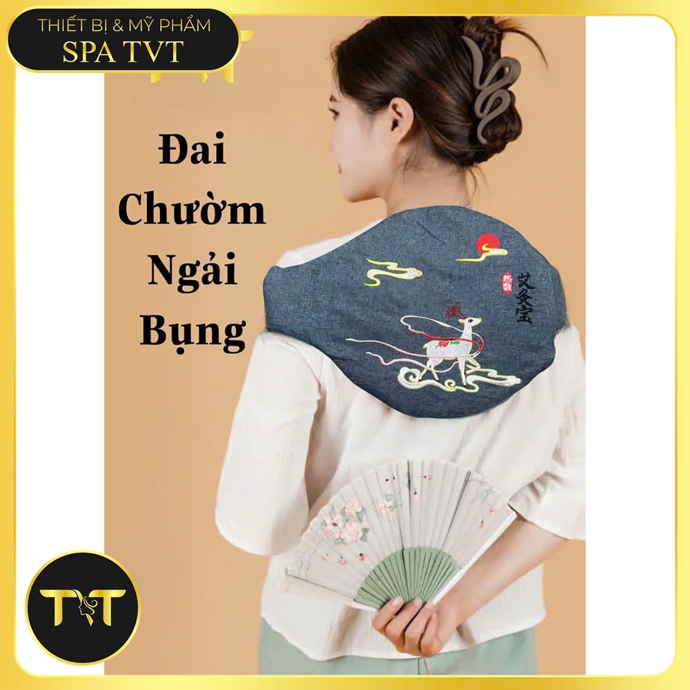 CHÍNH HÃNG ĐAI BỤNG NGẢI TVT , ĐAI CHƯỜM BỤNG NGẢI CỨU LÀM ẤM , THƯ GIÃN