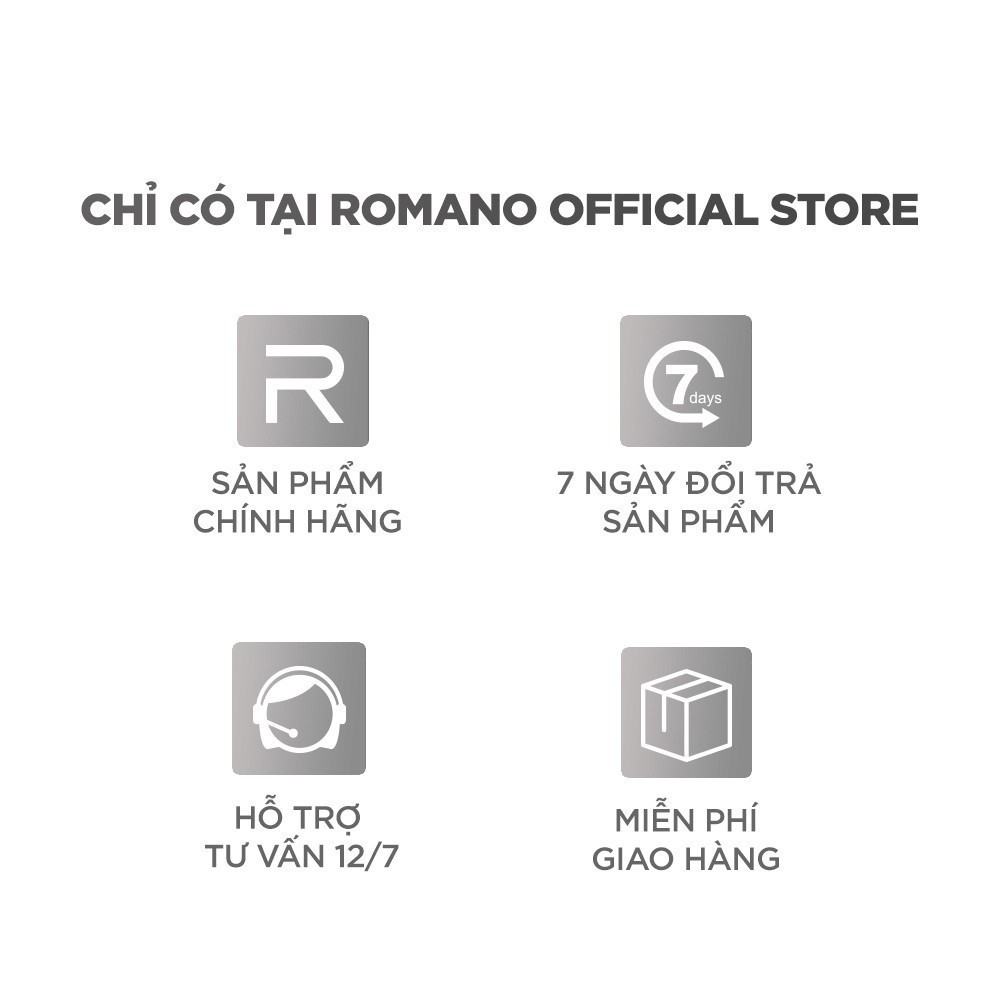 [KOL x Romano] Tắm gội cho nam Romano 2in1 VIP Passion / Vision / Impress 650g