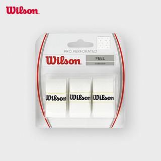 Wilson Pro Overgrip Perforated Quấn Cán Vợt Tennis White WRZ4005WH
