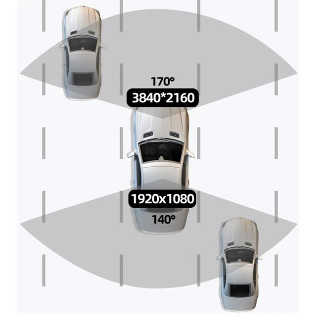 Camera Hành Trình Ô Tô Ghi Hình Siêu Nét Nhỏ Gọn VieView Q10, Quay 2 Chiều, Bảo Hành 12 Tháng