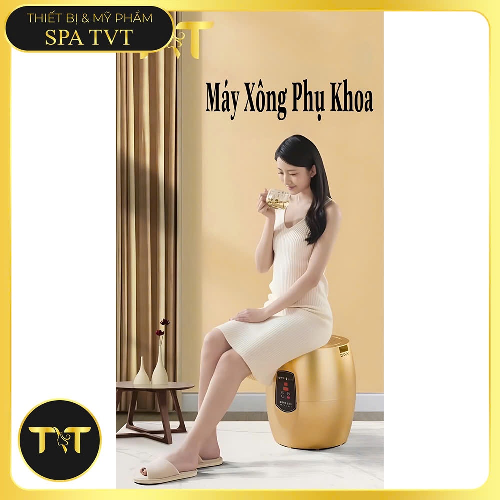 MÁY XÔNG PHỤ KHOA VÀNG TVT, XÔNG KHÔ NGẢI CỨU DƯỠNG SINH, THƯ GIÃN CƠ THỂ, CHĂM SÓC SỨC KHỎE PHỤ NỮ