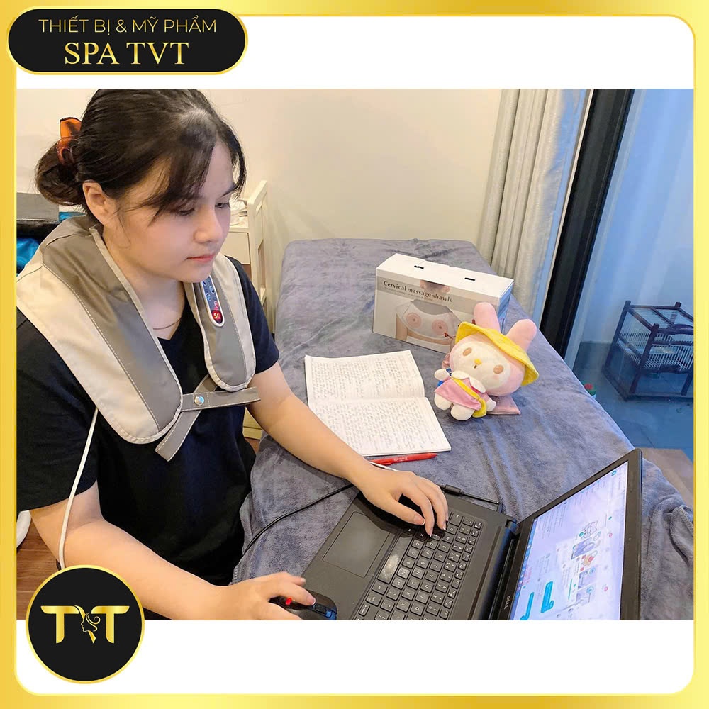 Đai Massage Cổ Vai Gáy – Đấm Thư Giãn, Hỗ Trợ Giảm Đau Mỏi, Tăng Tuần Hoàn Máu