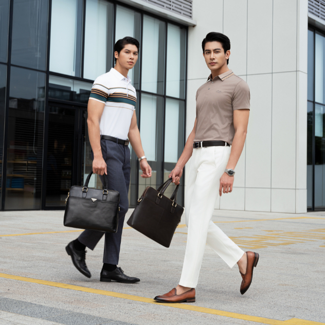 Áo polo nam cao cấp MASCULINE MPL503 Thiết Kế Hiện Đại dáng slim fit chống nhăn co giãn tốt bền màu
