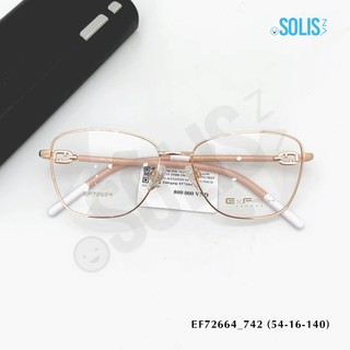 Gọng kính kim loại hiệu Exfash EF72664 - KÍNH KIM LOẠI HIỆU EXFASH EF72664 KÍCH THƯỚC 54-16-140