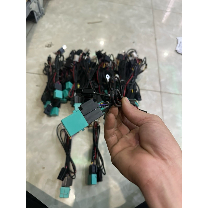 Dây Nguồn Bi Cầu H4 Lắp Bi Cầu , Wave , Vision