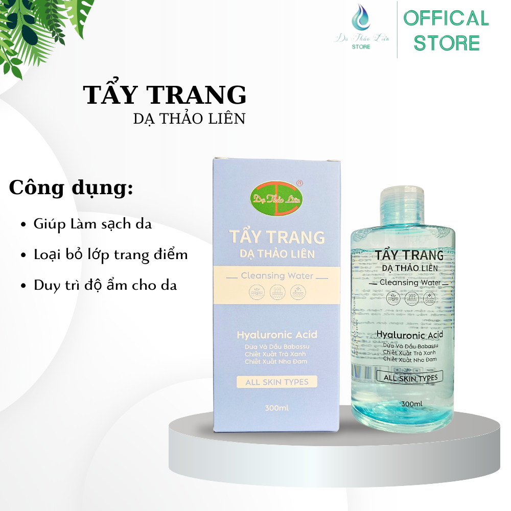 Ảnh Nước tẩy trang Dạ Thảo Liên làm sạch sâu cho mọi loại da thể tích 300ml 2