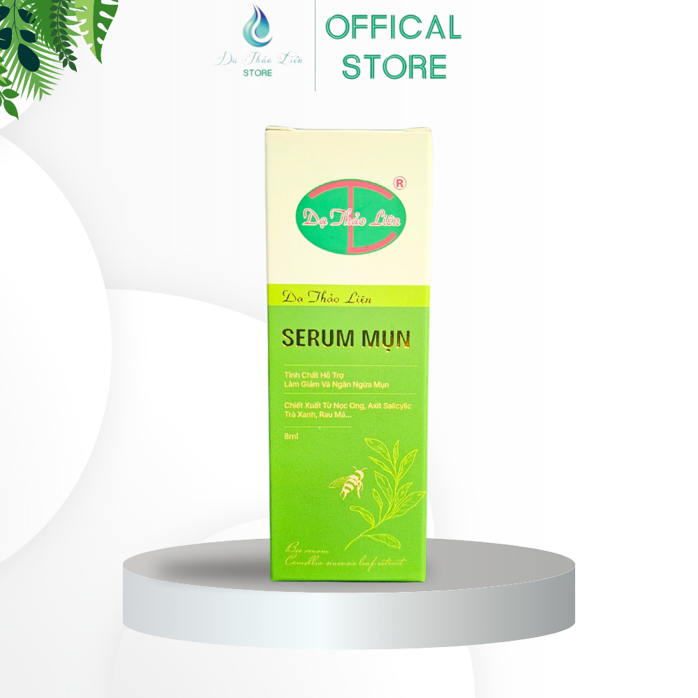 Ảnh Serum Mụn Dạ Thảo Liên giảm mụn thâm, ngăn ngừa mụn - 8ml 4