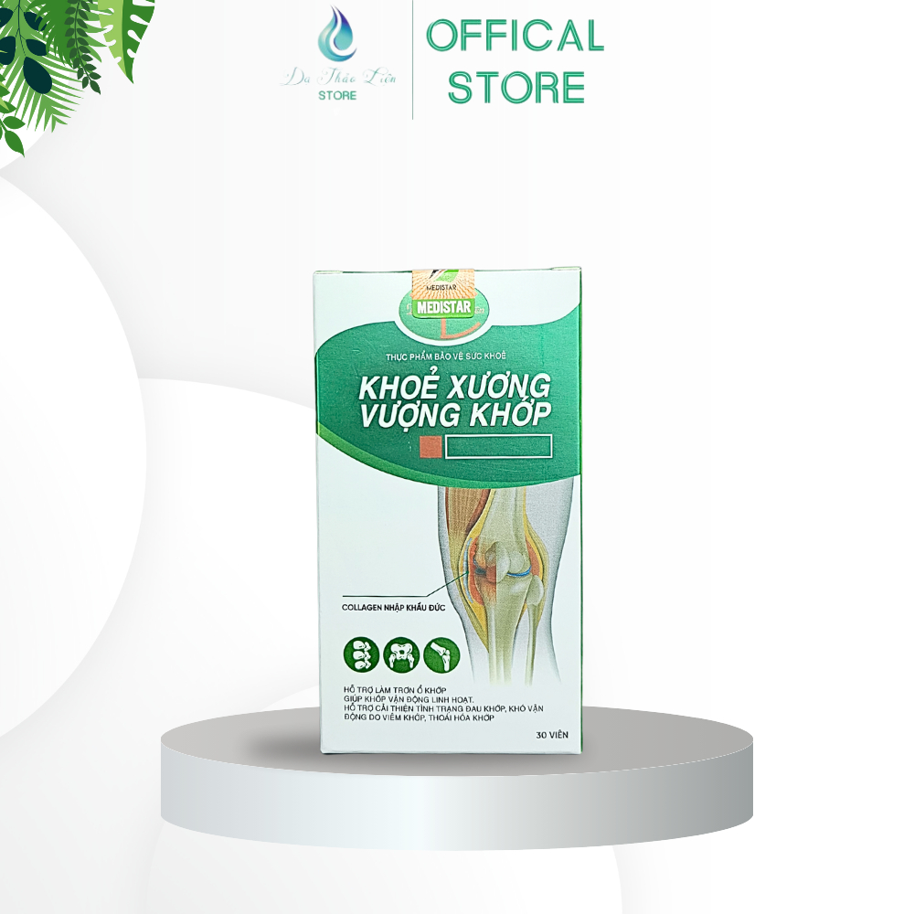 Ảnh Khoẻ Xương Vượng Khớp Dạ Thảo Liên - Viên uống hỗ trợ cải thiện xương khớp - Lọ 30 Viên 4