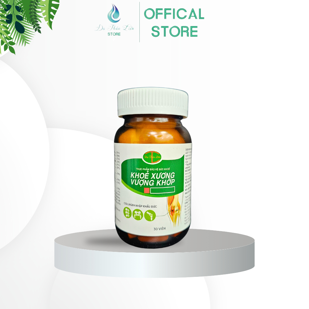 Ảnh Khoẻ Xương Vượng Khớp Dạ Thảo Liên - Viên uống hỗ trợ cải thiện xương khớp - Lọ 30 Viên 3