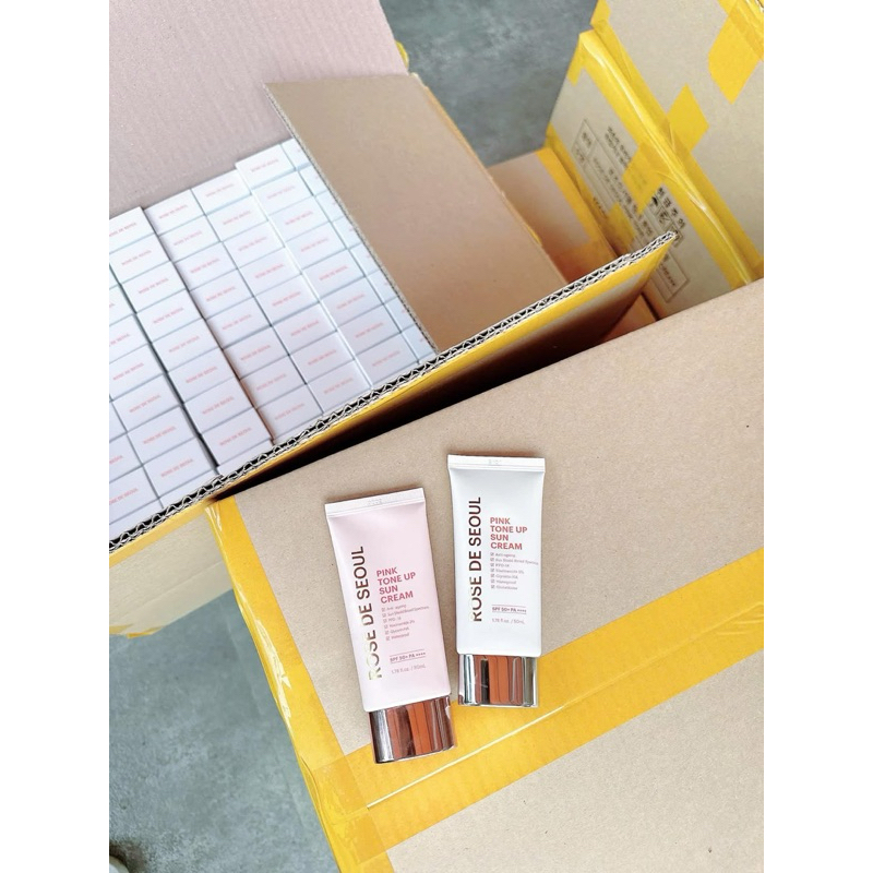 Kem chống nắng rose de seoul pink tone up sun cream 50ml – hạn 2028 Hàn Quốc  IS346