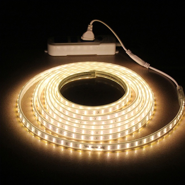 Combo Kèm nguồn 2m 3m, 5m, 10m led 2 hàng led, hắc trần, quần cây siêu sáng