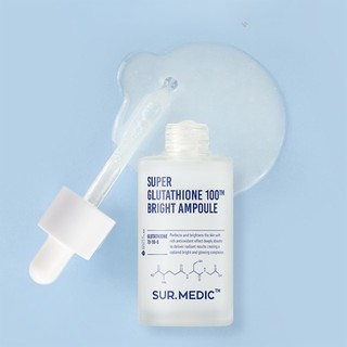 Huyết thanh dưỡng trắng Sur.Medic Super Glutathione 100TM Bright Ampoule (32ml)