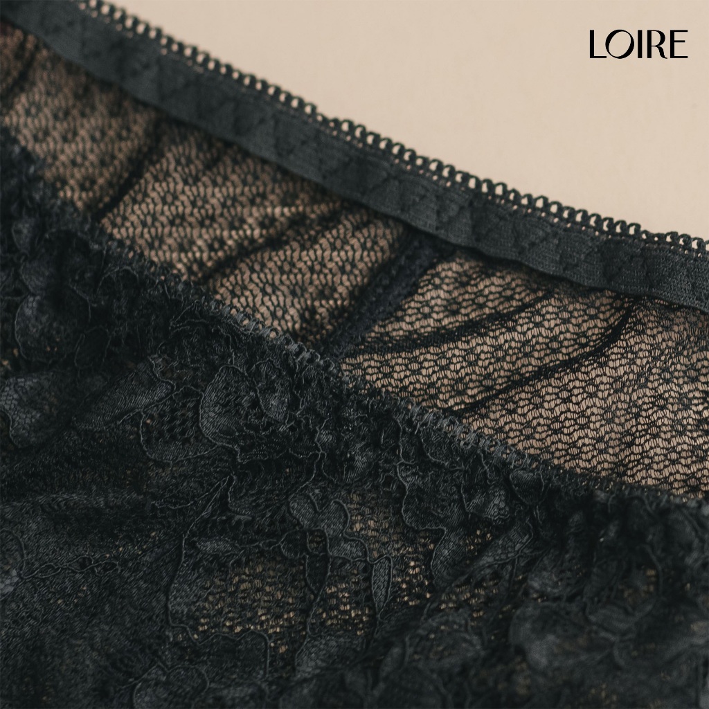 Ảnh Quần Lót Ren Hoa Mịn Loirechic QLBK118 4