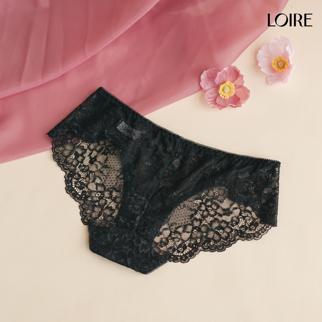 Ảnh Quần Lót Ren Hoa Mịn Loirechic QLBK118 1