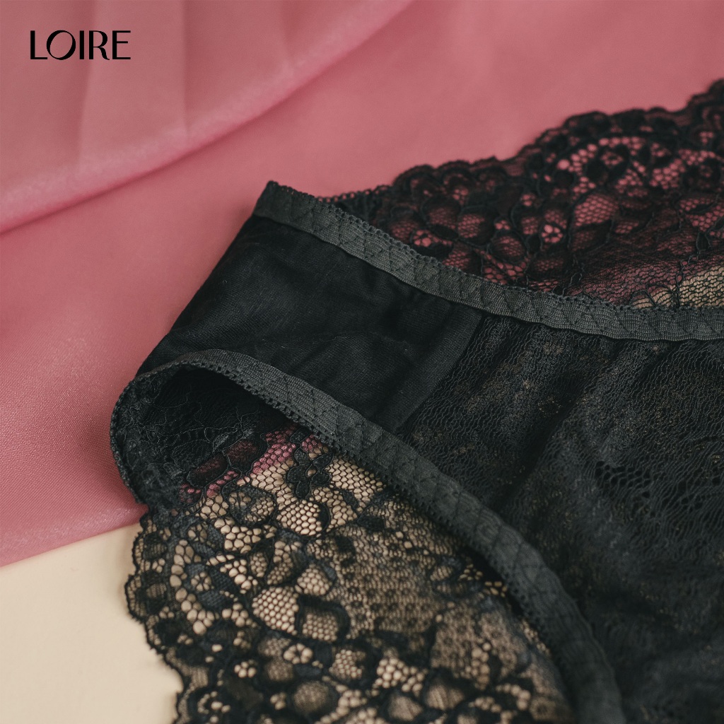 Ảnh Quần Lót Ren Hoa Mịn Loirechic QLBK118 3