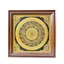 Tranh Đồng Mặt Trống Đồng , Mạ Vàng 24K - Khung Gỗ Gụ ( 75x75cm ) - Cửu Diệu Thiên - ĐT020