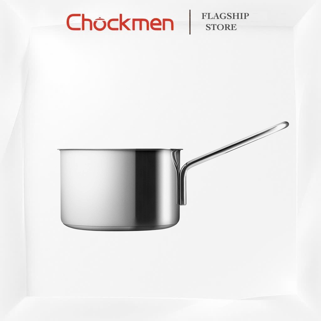 Quánh Vuông KINSGEM by Chockmen Inox 18/10 Quánh Chiên Ngập Dầu Nấu Ăn Dặm Cho Bé Dùng Mọi Loại Bếp