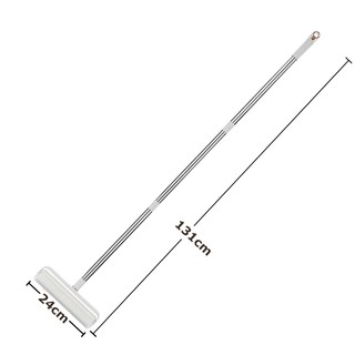 Combo-24cm*Dài 131-Cây lăn bụi 3 thanh dài Inox làm sạch quần áo lăn giường Safa】