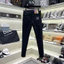 Quần Jean Đen Nam DSQ2 D2 Dập Nhăn Đùi,Quần Bò DSQUARED 4 cúc wash mài màu đen đẹp