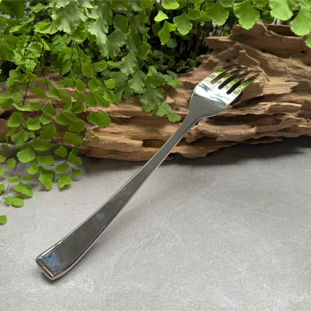 Dĩa Chia Phần CHOCKMEN Inox 18/10 Cực Dày Sang Trọng Nĩa To Chia Đồ Dĩa BBQ Dĩa Ăn Thìa Dĩa Bàn Ăn