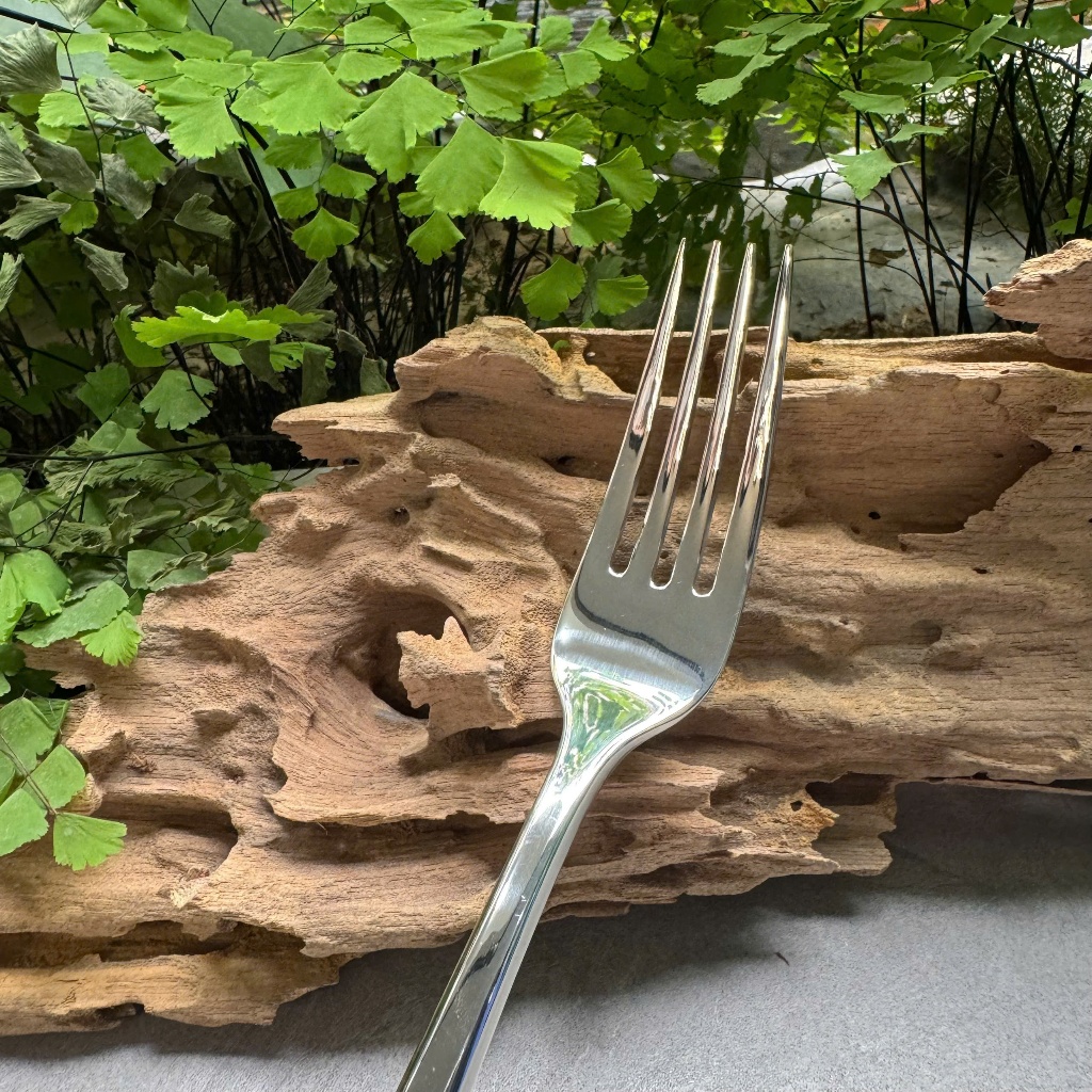 Dĩa Chia Phần CHOCKMEN Inox 18/10 Cực Dày Sang Trọng Nĩa To Chia Đồ Dĩa BBQ Dĩa Ăn Thìa Dĩa Bàn Ăn