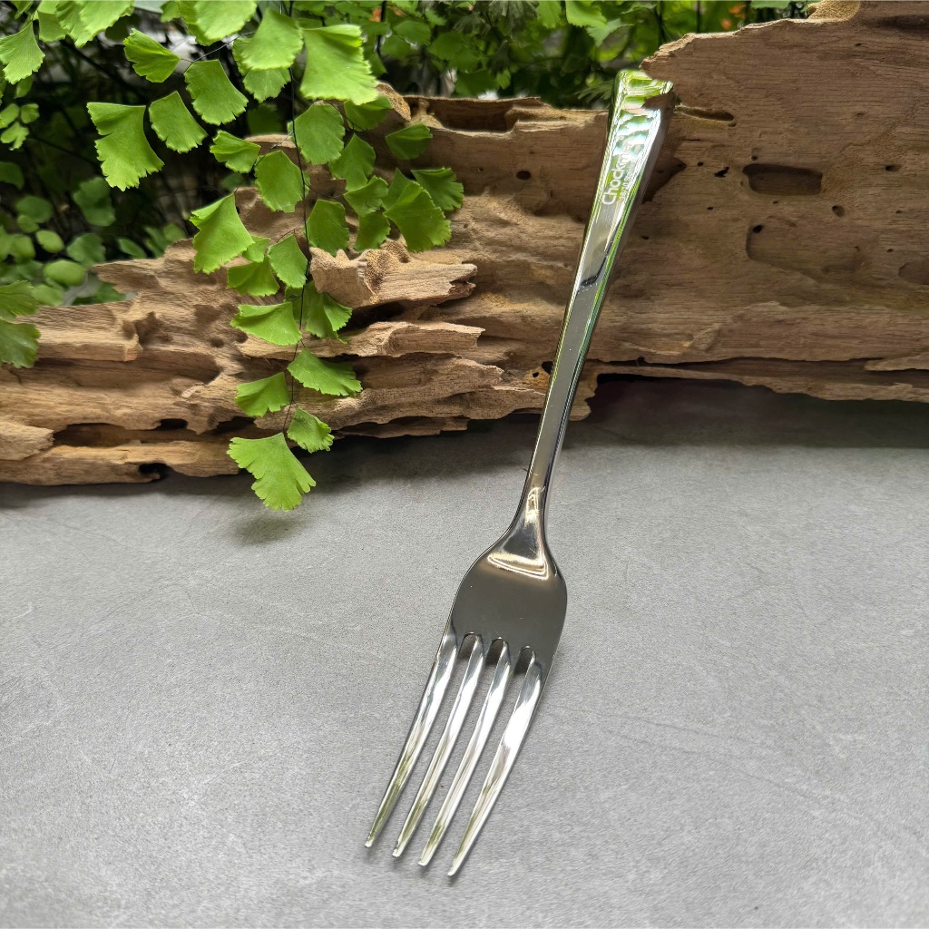 Dĩa Chia Phần CHOCKMEN Inox 18/10 Cực Dày Sang Trọng Nĩa To Chia Đồ Dĩa BBQ Dĩa Ăn Thìa Dĩa Bàn Ăn