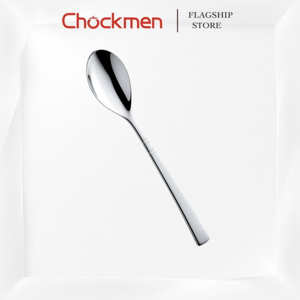 Thìa Sữa Chua KINSGEM BY CHOCKMEN INOX 18/10 Cao Cấp Muỗng Flan Thìa Cà Phê Thìa Ăn Bánh Cực Xinh