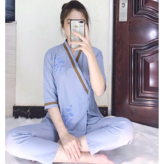 Tim Viền Nữ# Đồ Bộ Nữ Đi Chùa