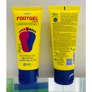 Kem dưỡng da chân Footgel Lana - Chống và ngừa nứt nẻ gót chân, làm mềm mại da chân (Tuýp 50g)