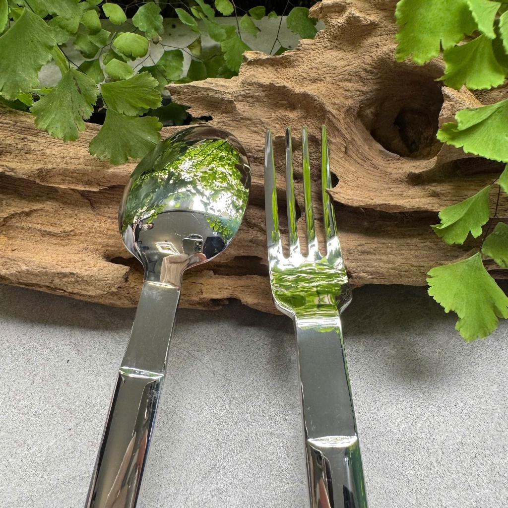 Set Thìa Dĩa CHOCKMEN Inox 18/10 Cao Cấp Xuất Đức Thìa Cơm Dĩa Inox Set Đồ Tây Bộ Đồ Bàn Ăn Đồ Bếp Dày Dặn Sáng Bóng