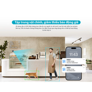 Camera IP Wifi DAHUA DH-C3A  / C5A Đế Từ Tính Nam Châm Dính Bề Mặt Kim Loại Tiện Lợi