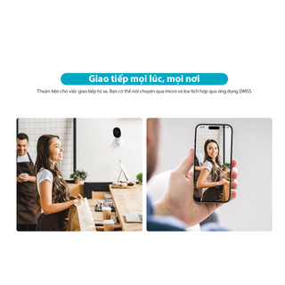 Camera IP Wifi DAHUA DH-C3A  / C5A Đế Từ Tính Nam Châm Dính Bề Mặt Kim Loại Tiện Lợi