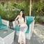 Bikini đồ đi biển set REN HOA có mút phối váy đuôi cá dài nữ tính HAN.T SHOP