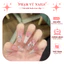 Móng Tay GIả Set 24 Móng Giả Sang Chảnh Nail Giả Làm Đẹp Tặng Kèm Dụng Cụ Gắn Móng