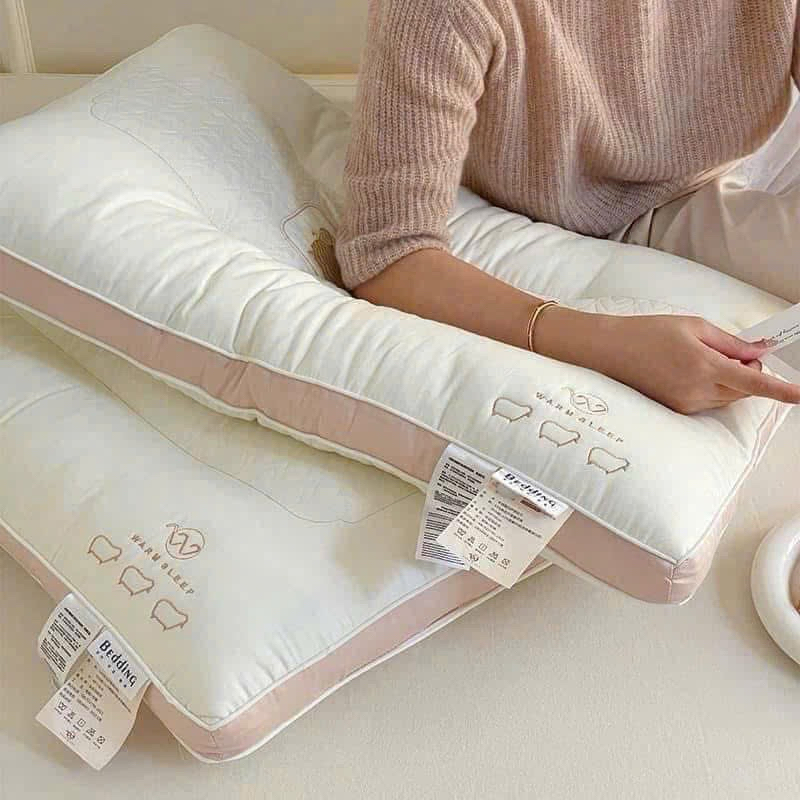 Ảnh Gối Công Thái Học Bodecor Gối Massager Kim Cương 3D cao cấp chống đau mỏi vai gáy kích thước 48 x 74 cm 4