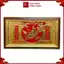 Tranh Đồng Mừng Thọ Bà Cụ , Dát Vàng ( 38x68cm ) - Cửu Diệu Thiên - THN219