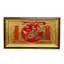 Tranh Đồng Mừng Thọ Bà Cụ , Dát Vàng ( 38x68cm ) - Cửu Diệu Thiên - THN219