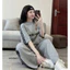 Set Bộ Thể Thao 3 Sọc Aoeme Nam Nữ Unisex Áo Phông Mix Quần Suông Dài Sọc Basic Dáng Rộng