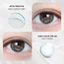 Kính áp tròng khoá ẩm 8H 3 Tháng Trong Suốt CARASE, lens CLEAR