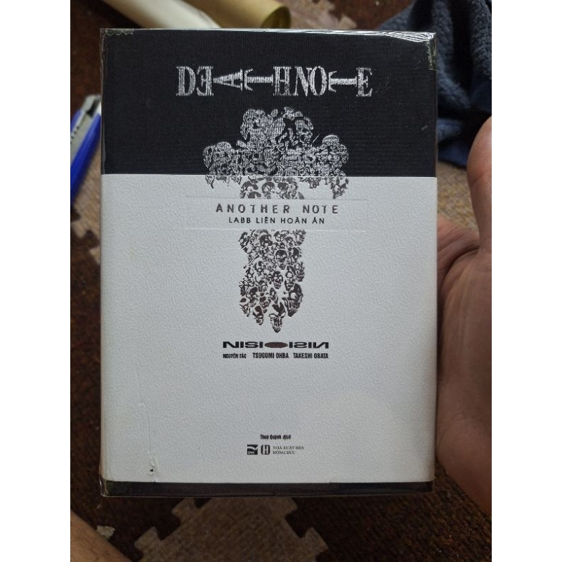 Labb Liên hoàn án death note unseal obi có rách nhẹ, giấy có vết bẩn ...