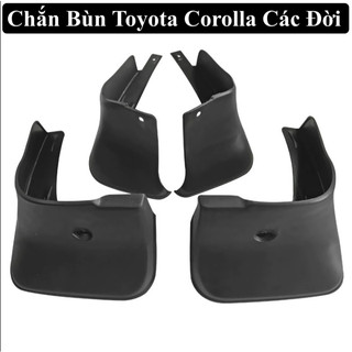Chắn Bùn Corolla Altis Chất Liệu Nhựa Dẻo Tặng Kèm Ốc Vít