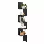 Kệ sách vuông góc 90 độ treo tường - kệ decor phòng khách - kệ decor phòng ngủ - kệ trang trí đẹp — ảnh 6