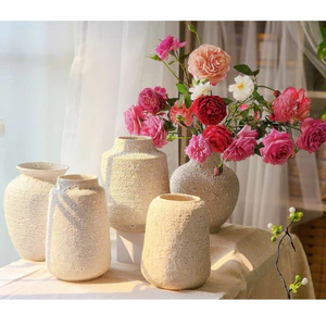 Bình Hoa Gốm Sứ Bát Tràng San Hô Trắng Nhiều Mẫu Bình Cắm Hoa Decor Phong Cách Cổ Điển GomdecorTSC
