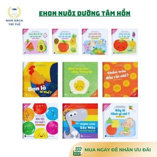 [Chuẩn NXB] Sách - Ehon song ngữ nuôi dưỡng tâm hồn cho bé từ 0-6 tuổi (Bộ 10 cuốn)