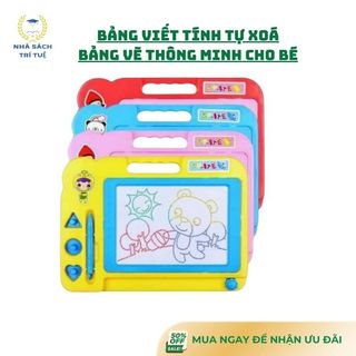 [Chuẩn NXB] Bảng viết từ tính tự xóa, bảng vẽ thông minh cho bé tập viết và vẽ
