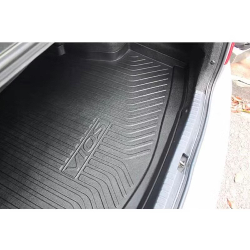 Lót cốp xe Toyota Vios 2018-2026 nhựa dẻo TPE nguyên sinh hàng cao cấp